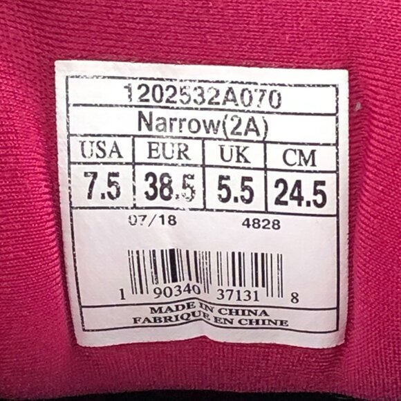 Brooks Women's Size 7.5 2A Addiction 13 Black Pink Running Sneakers 1202532A070 - Picture 13 of 13